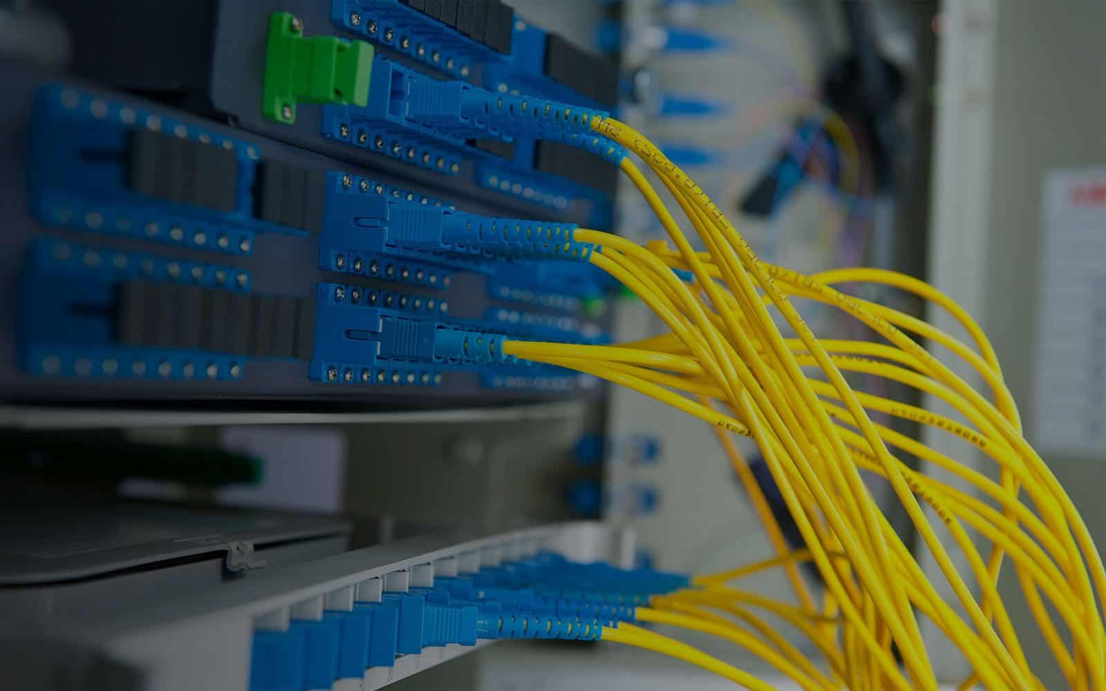 fiber optics cabling
