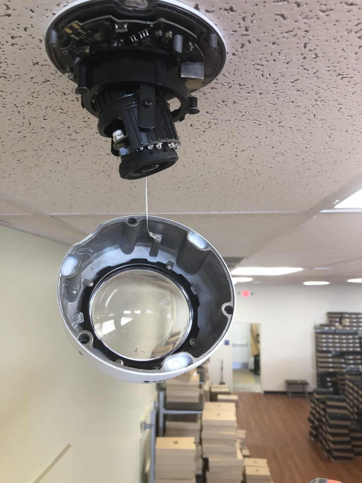 security camera installation