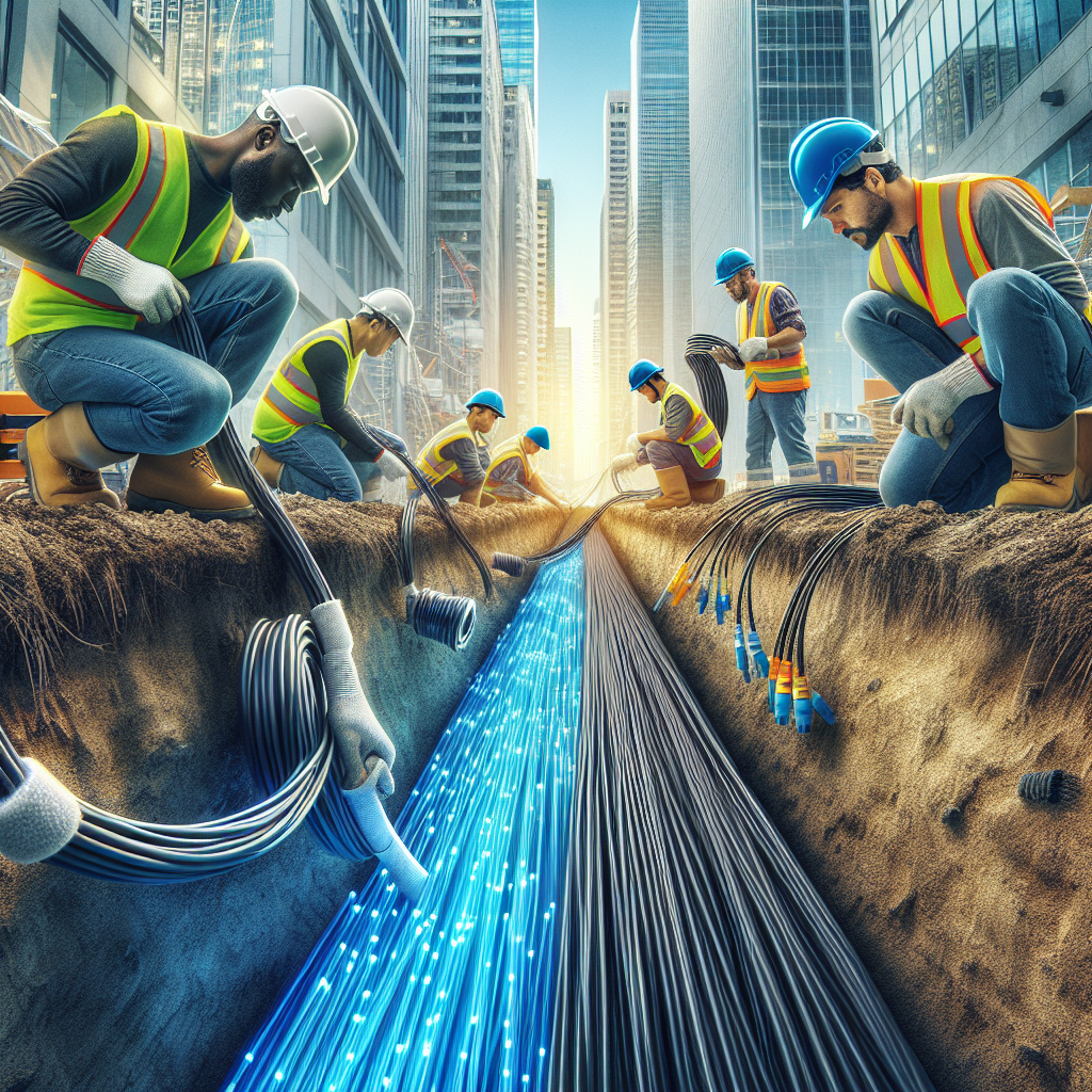 Read more about the article How to Run Fiber Optic Cable Underground: A Quick Guide